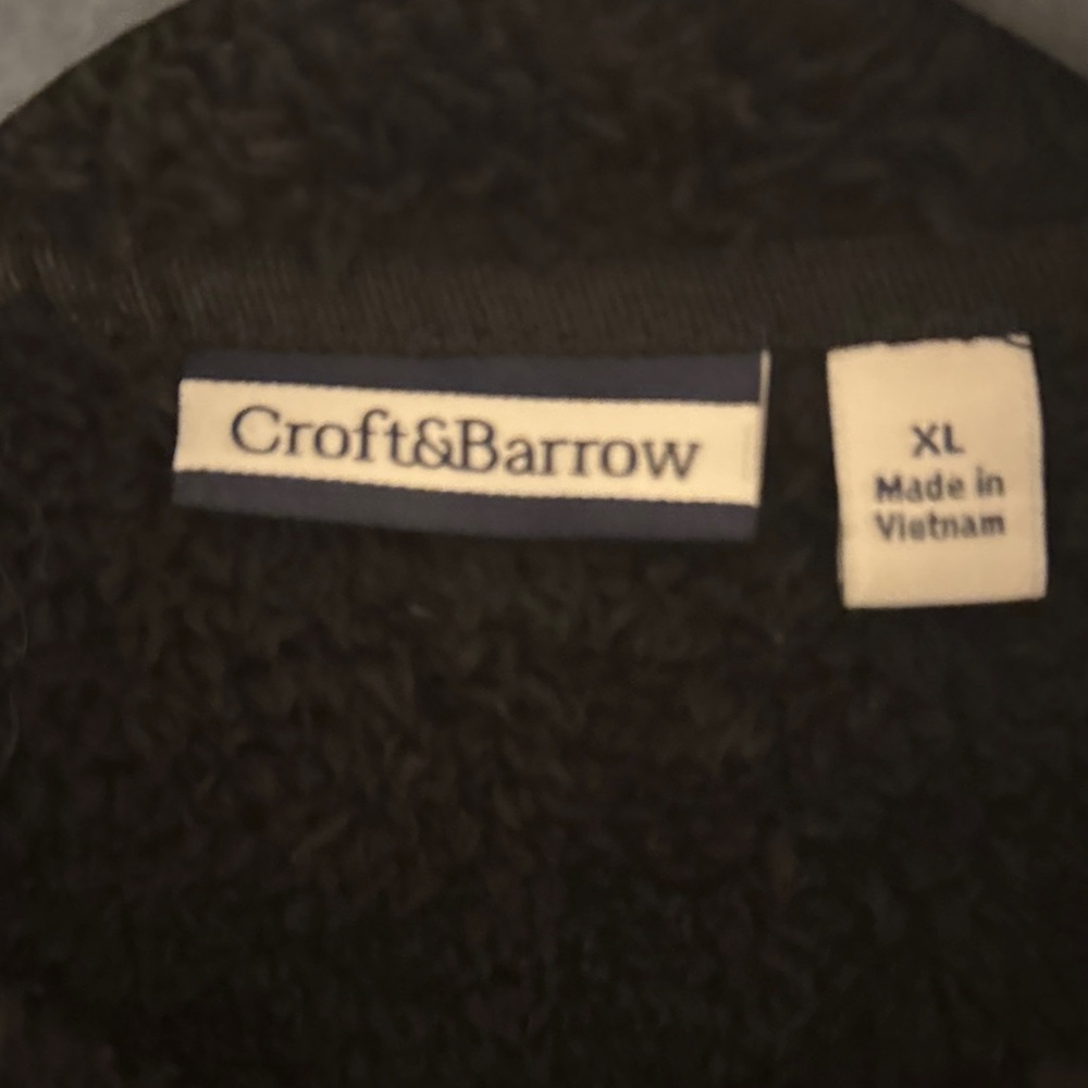 Croft & Barrow Black Vest - Picture 2 of 8